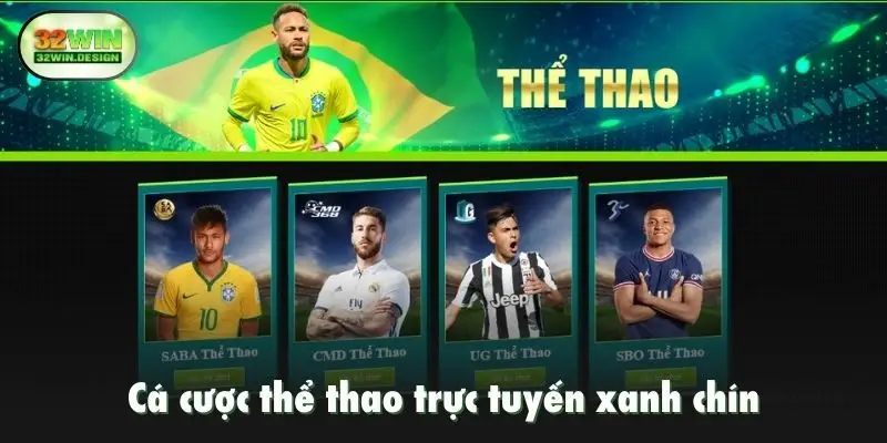 Cá cược thể thao trực tuyến xanh chín