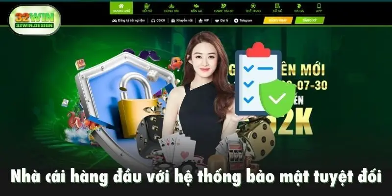 32win là nhà cái hàng đầu về cá cược trực tuyến với hệ thống bảo mật tuyệt đối