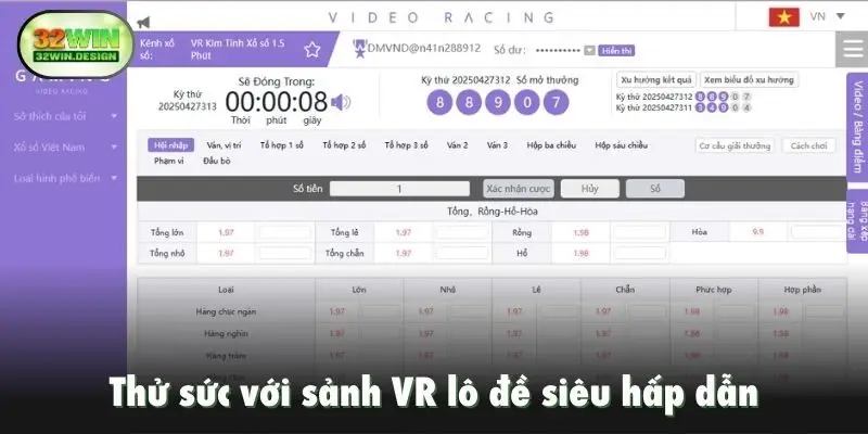Thử sức với sảnh VR lô đề siêu hấp dẫn